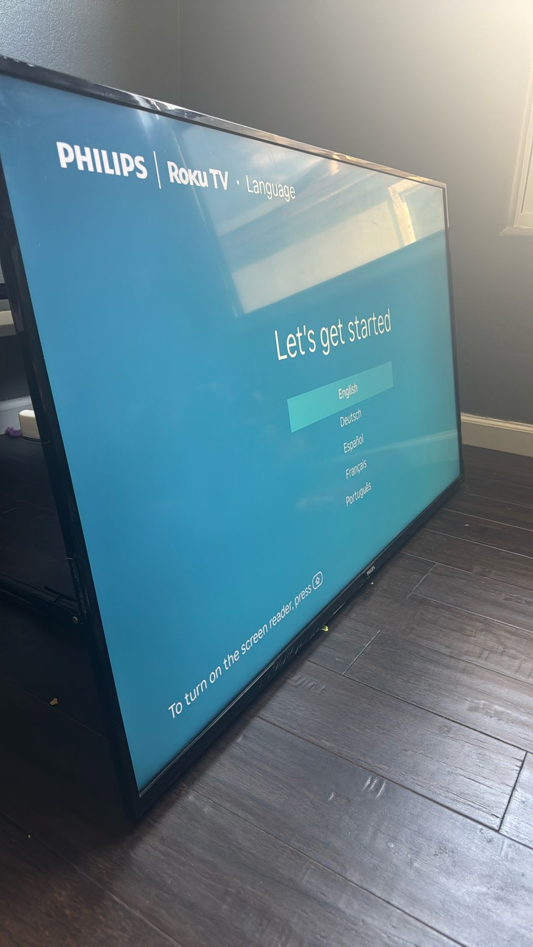 50” Phillips Smart Tv