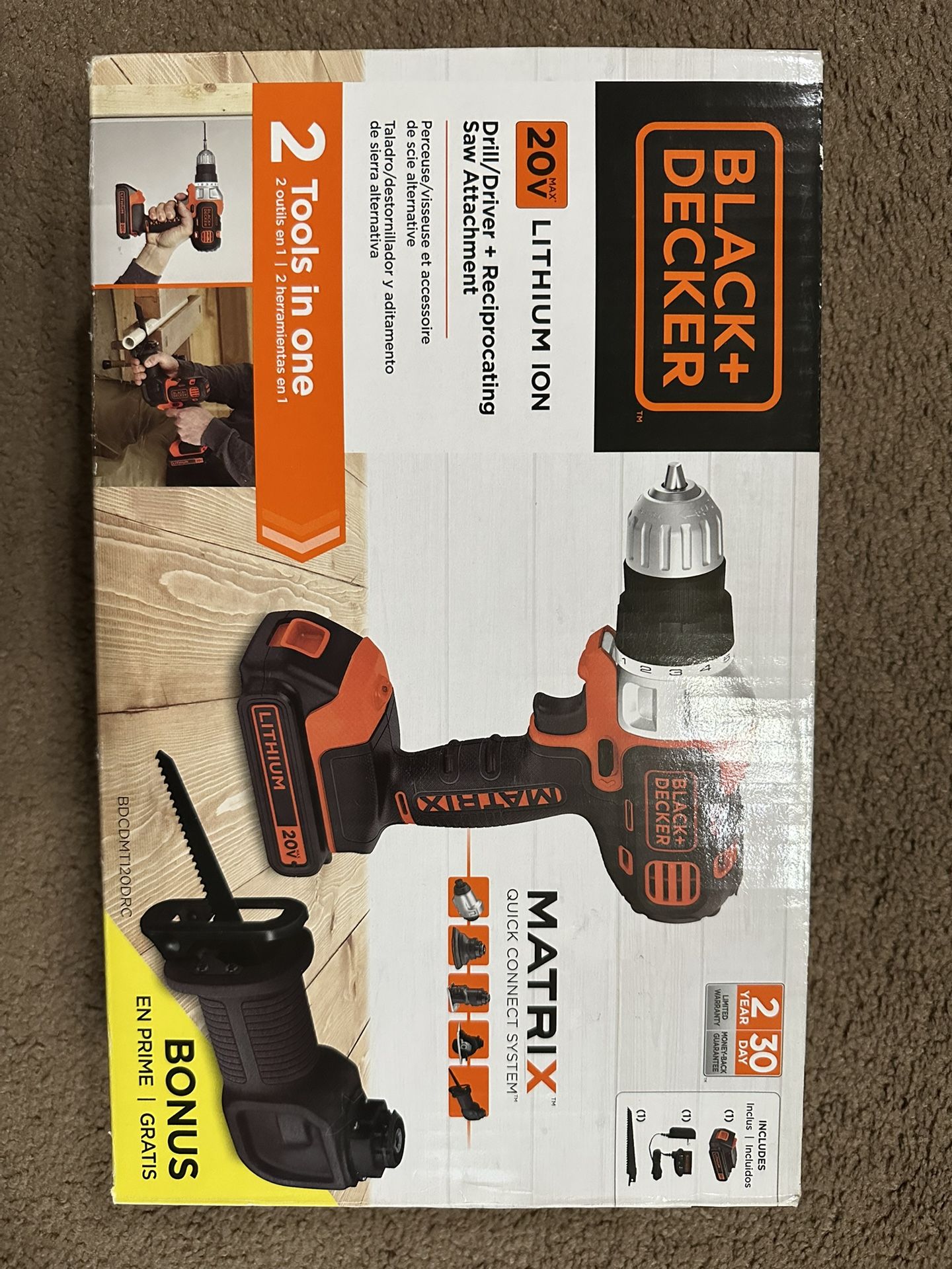 Brand New Black + Decker Matrix