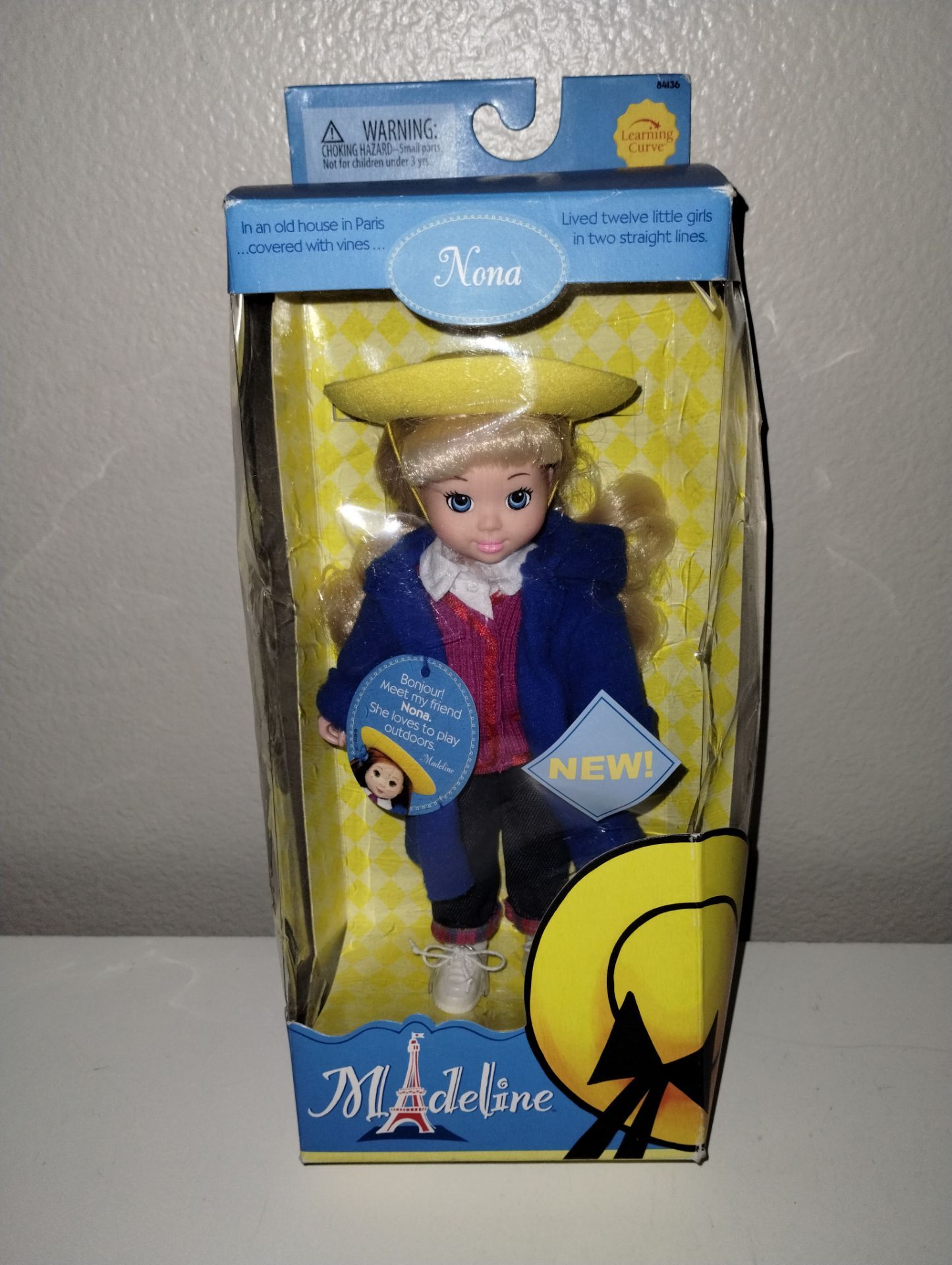 Vintage 2003 Learning Curve Madeline’s Friend Danielle Posable 8” Doll #84137 New Read