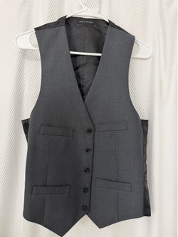 Grey Suit Vest