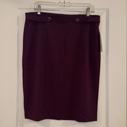 Purple mini party skirt,size L