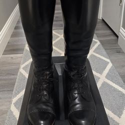 Leather Field Boots/English Boots custom made by The Paddock Shop