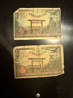 Japanese War Time Currency