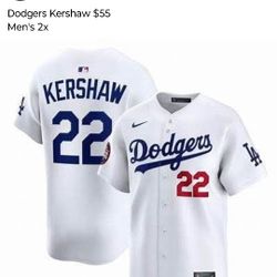 Dodgers Kershaw Jersey