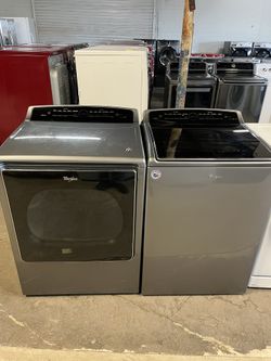 ๐งบ WHIRLPOOL TOP-LOAD WASHER & ELECTRIC DRYER SET!