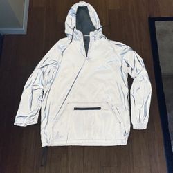 Reflective Rain Pullover