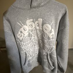grey spider hoodie 