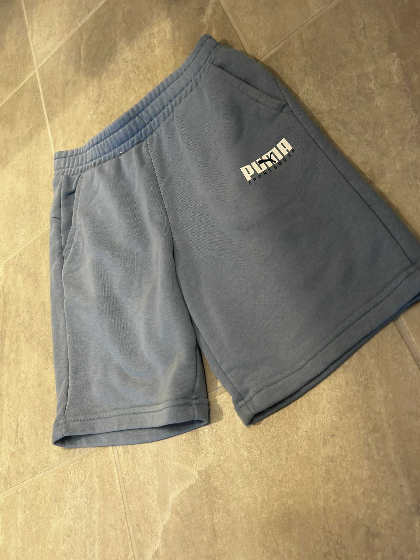 Blue Puma Shorts