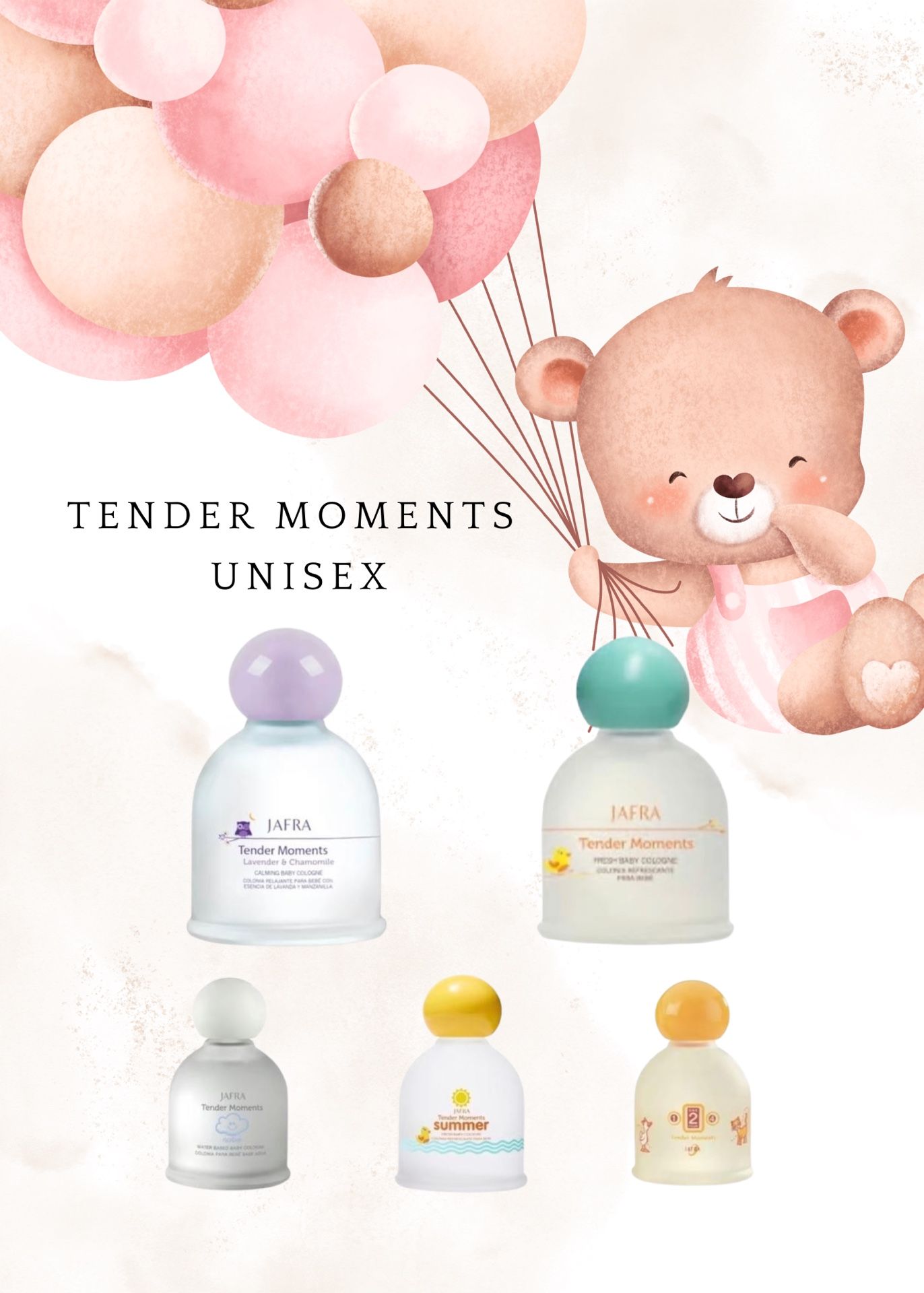 Tender moments Jafra baby Cologne