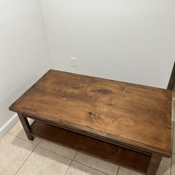 Wooden Coffee Table 