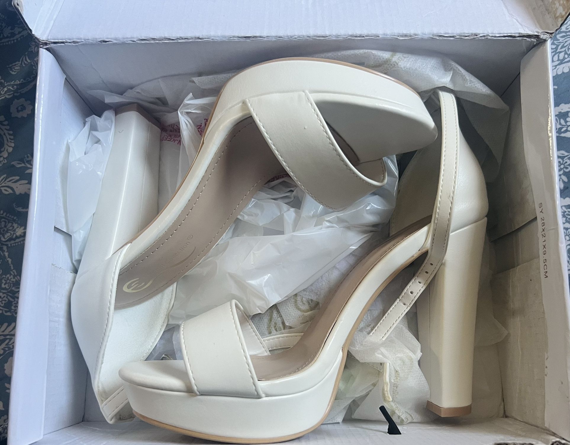 white heels ! 