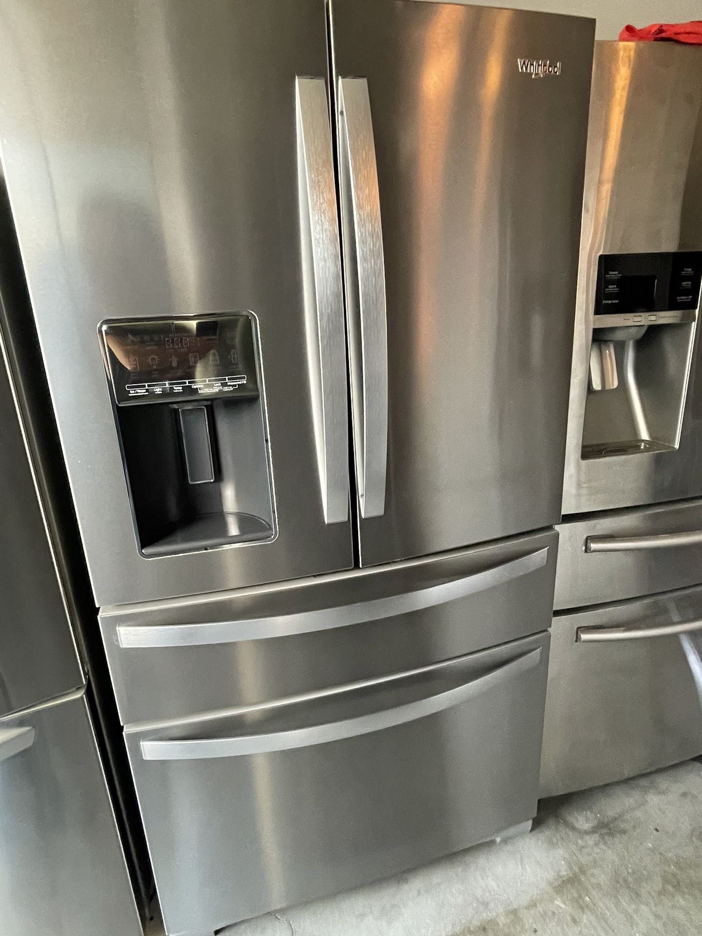 Whirlpool Refrigerator 4 Door Stainless Steel