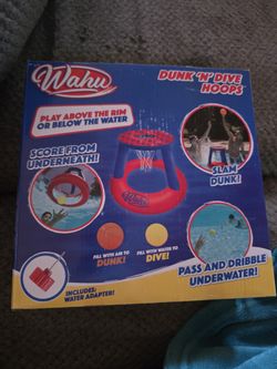 WAHU Dunk 'N' Dive Hoops Swimming Pool Basketball Game Set 