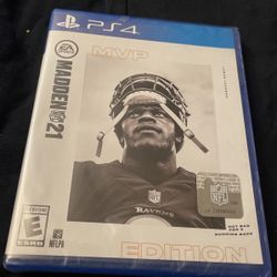 Madden 21 MVP Edition PS4  New  