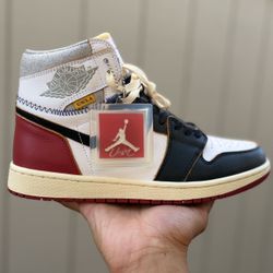 Union L.A x Air Jordan 1 Retro High NRG “black toe” 2018.
