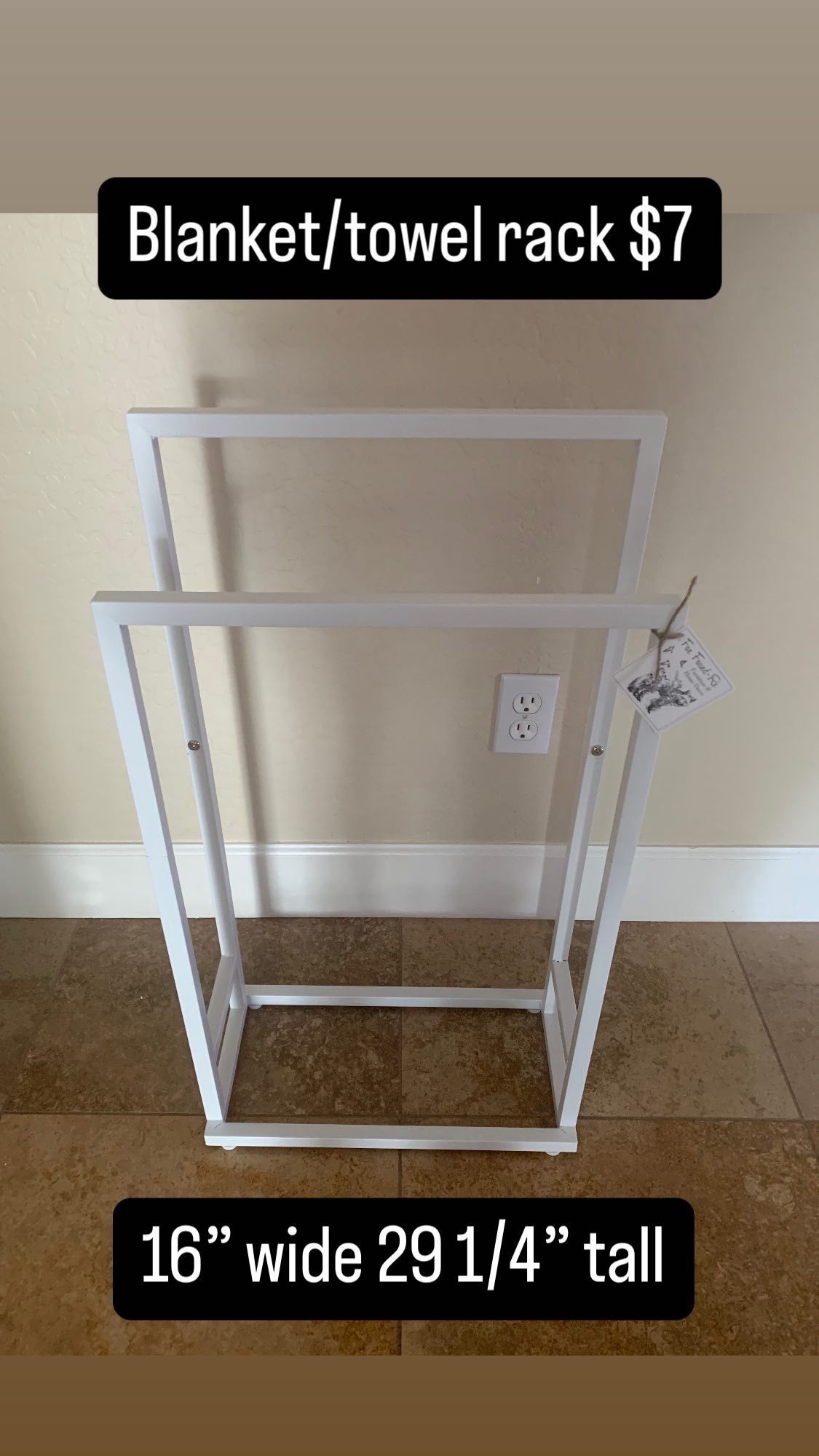 Blanket Or Towel Rack