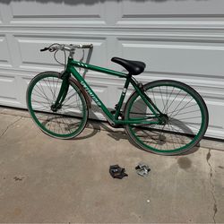 Fixie and single speed bike