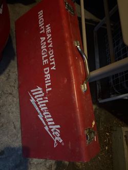 Milwaukee heavy duty right angle drill