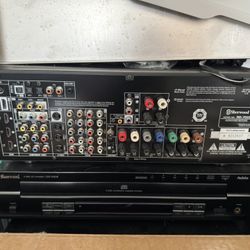 Sherwood RD-7503 AV Receiver + Sherwood DCD-5506 CD Player