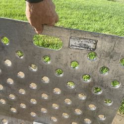 Aluminum Ramp$65