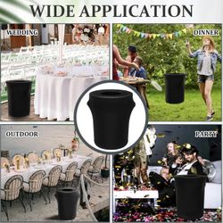 Black Trash Covers Spandex 