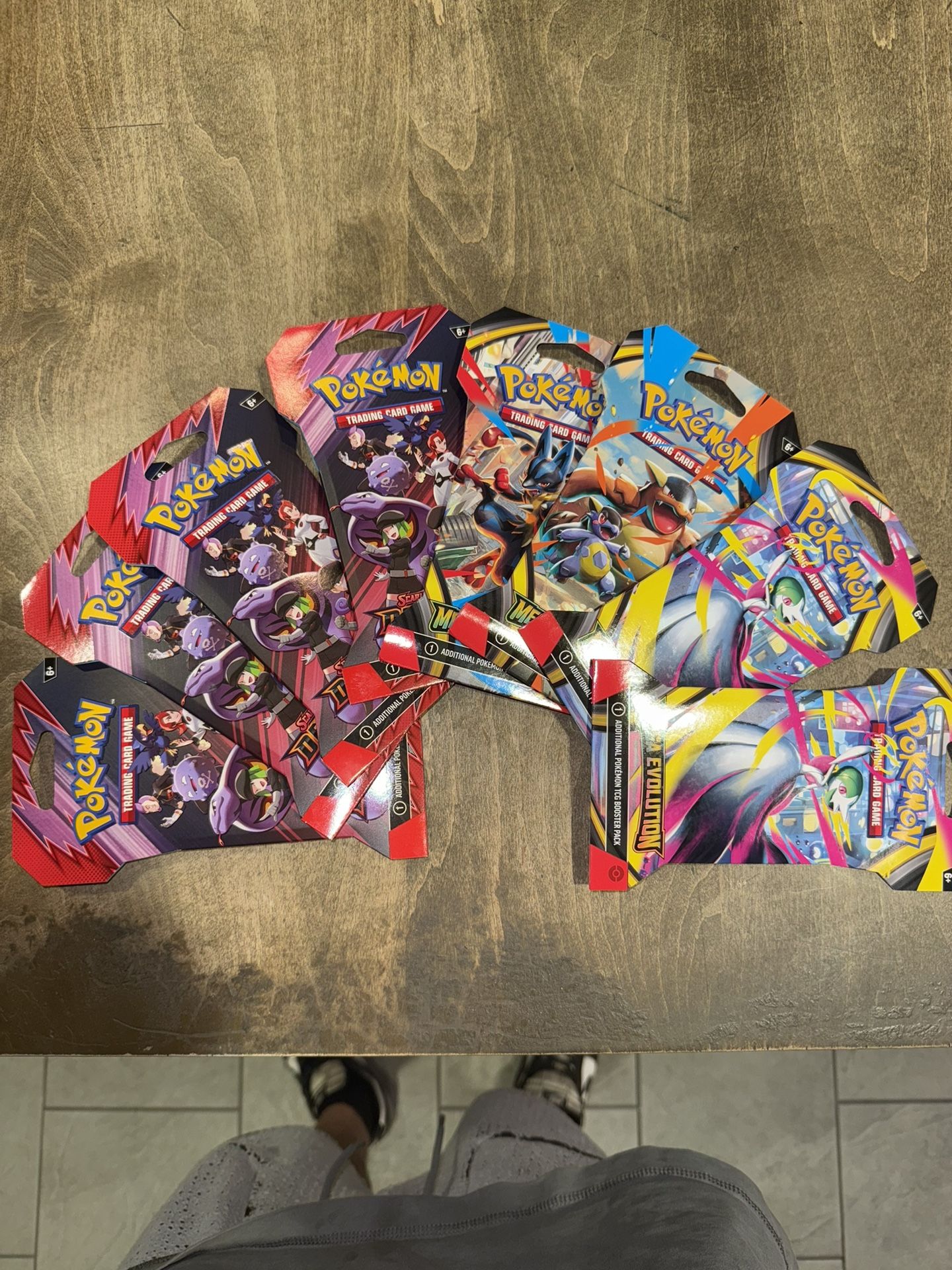 Mega Evolution & Destined Rivals Sleeved Booster Packs(8): Pokemon TCG