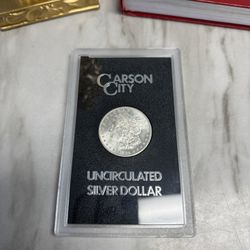1884 Carson City Morgan Dollar Uncirculated 