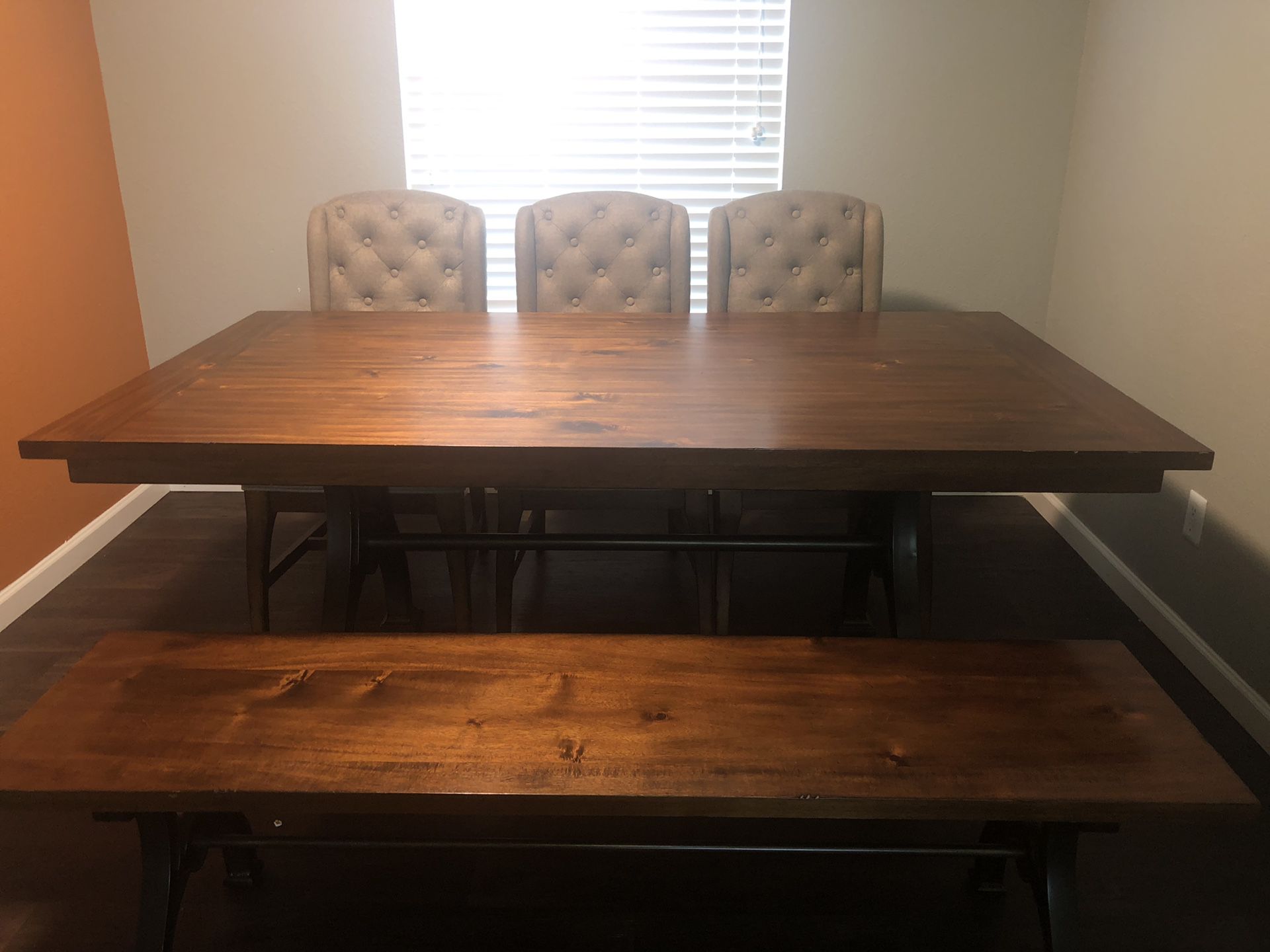 Wood Dining Table Set $750 OBO