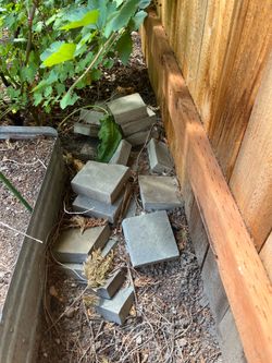 Small edging pavers