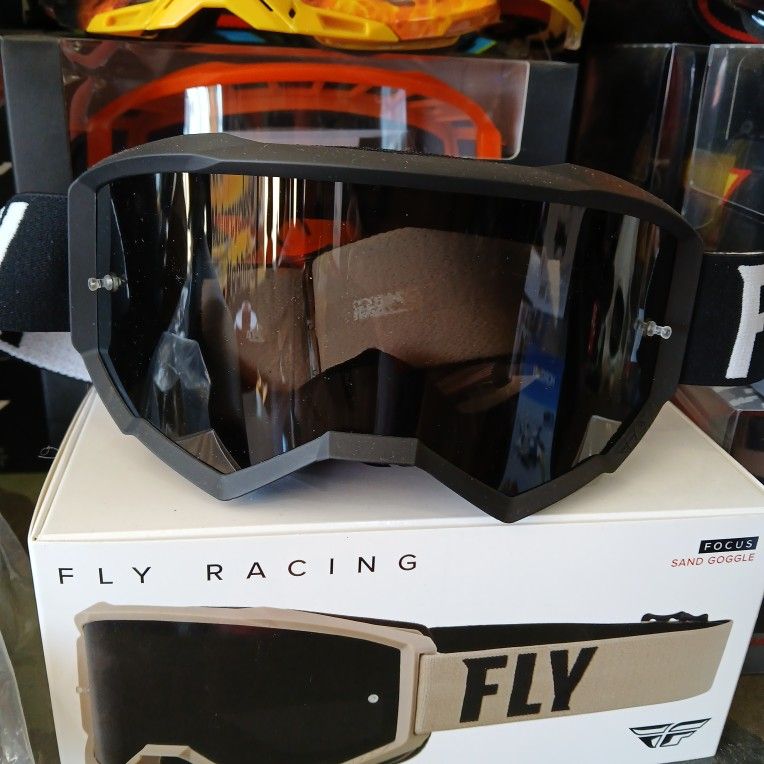 Fly Racing Off-road  Goggles   Black On Black