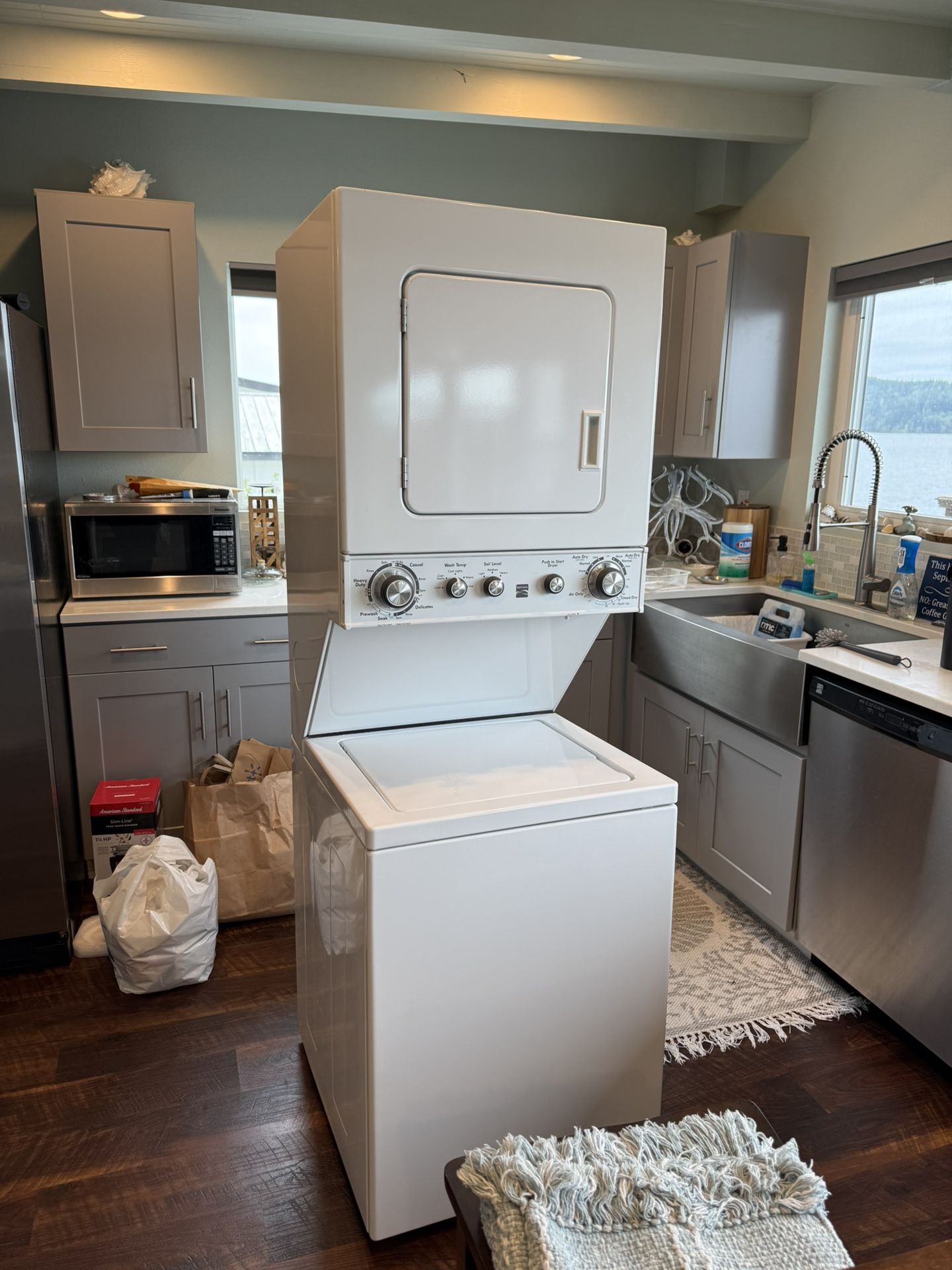 Washer And Dryer Stacked