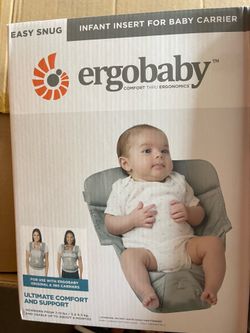 Easy slug INFANT INSERT FOR BABY CARRIER