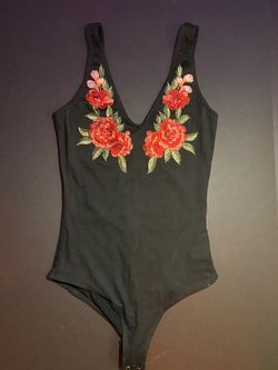 Size Small Rose Bodysuit
