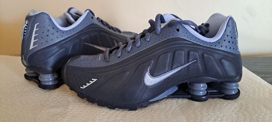 New Nike GS Shox R4 Obsidian Diffused Blue