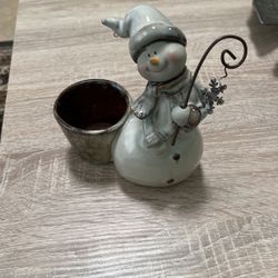 Ceramic Snowman