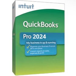 Intuit Quickbooks Desktop Pro 2024 (Lifetime Version) 3 Users (For Windows)
