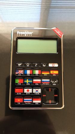 Franklin Explorer (Translates 16 Languages)