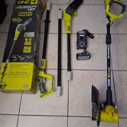 Tools Ryobi and Battery $125 Dlls. 