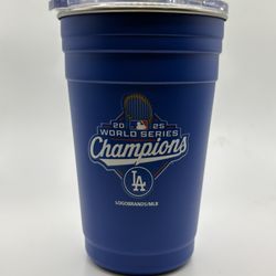 Dodgers 2025 World Series 22 Oz Stainless Steel Cup
