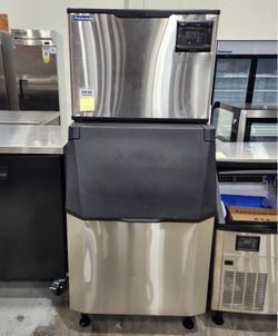 🍳MUST-HAVE! Polarman CM-529 30′′ Air Cooled 500lb Modular Ice Maker With Bin