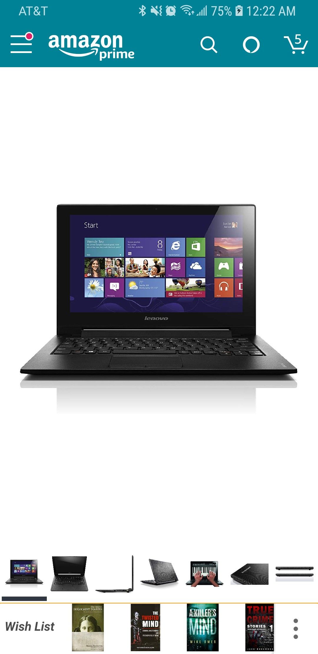 Lenovo IdeaPad S210 Touchscreen Laptop