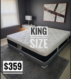 Extra Thick King Plush Pillow Top Mattress