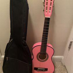 Guitar With Gig Bag 