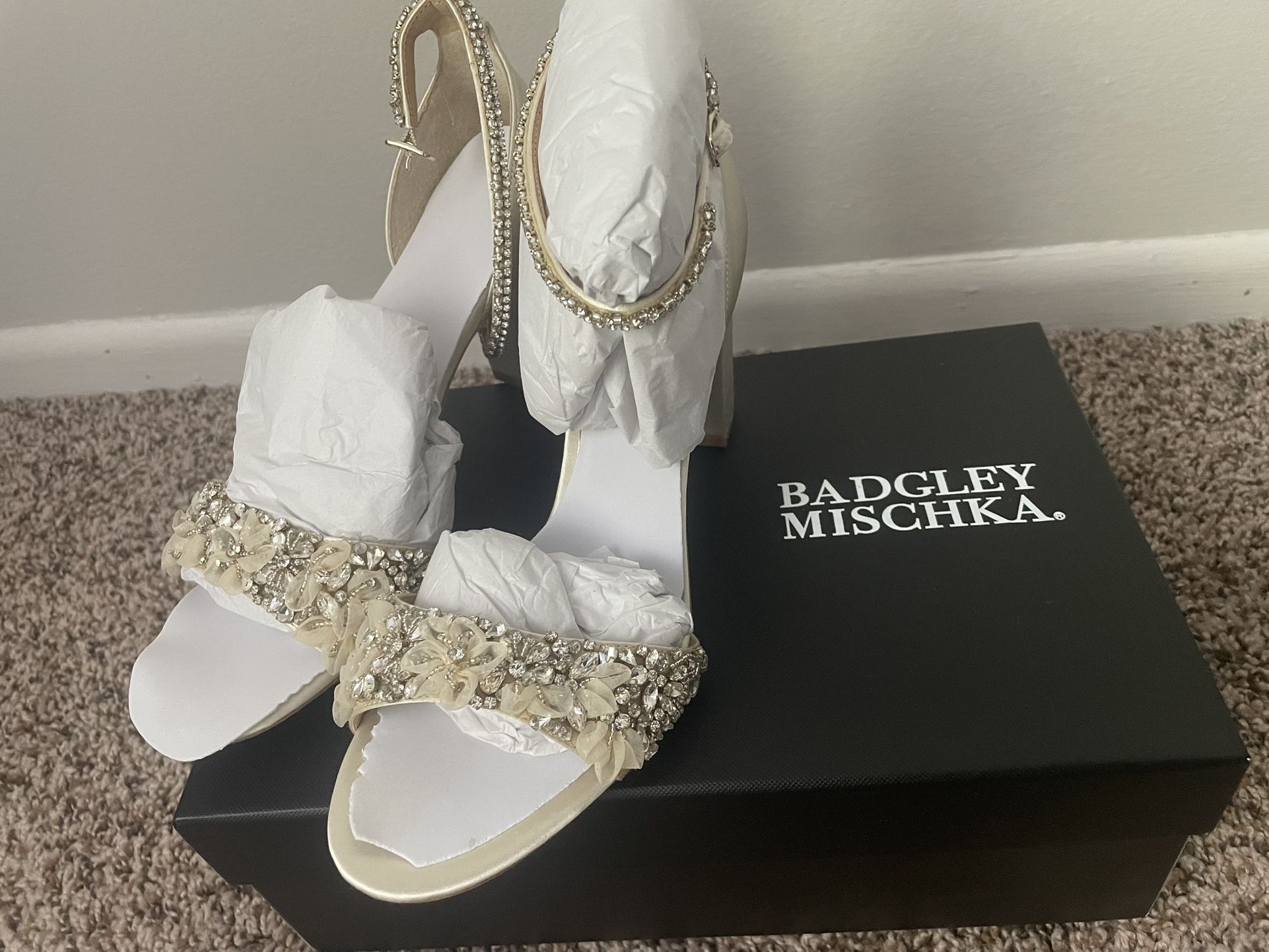Badgley Mischka Wedding Shoe