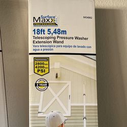 Brand New 18 ft Telescoping Pressure Washer Extension