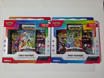 Pokémon First Partner Illustration Collection Series 2 & 3