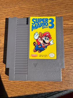 Super Mario Bros. 3 (Nintendo NES, 1990) Authentic Cartridge Only Tested & Works