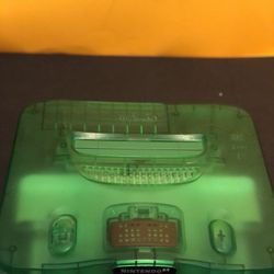 Nintendo 64 w/ All Cords 1 Controller & 1 Game!
