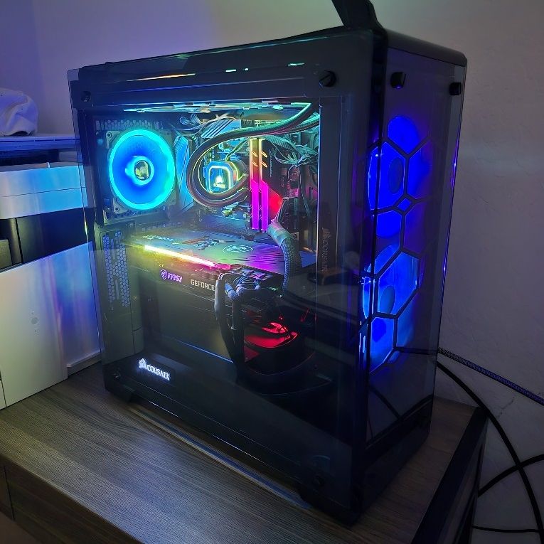 Gaming PC 5950x +RTX 3080 +X570 Msi Meg Unify + 32GB 3600 Ram + Corsair 570x