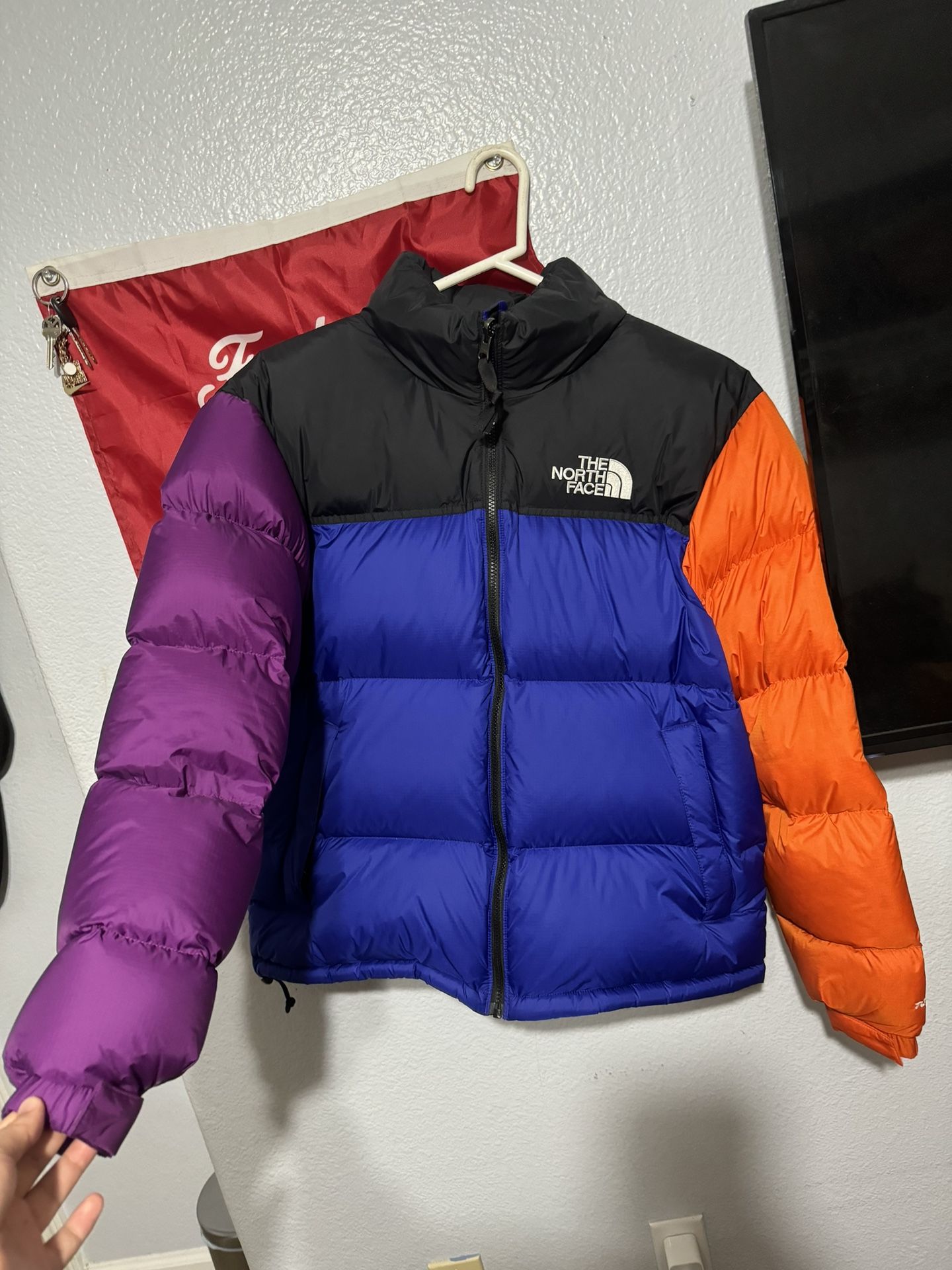 North Face Nuptse “Rage” Colorway